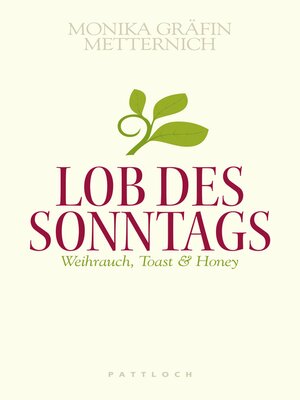 cover image of Lob des Sonntags
